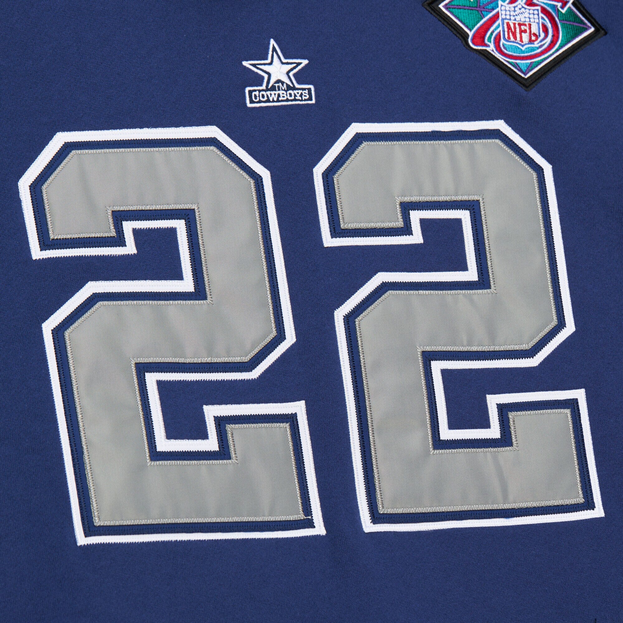 Mens Mitchell & Ness NFL N&N FLEECE HOOD COWBOYS 1996 EMMITT SMITH
