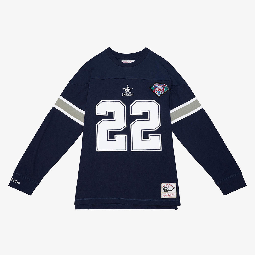 Mens Mitchell & Ness NFL N&N LS TEE COWBOYS 1994 EMMITT SMITH