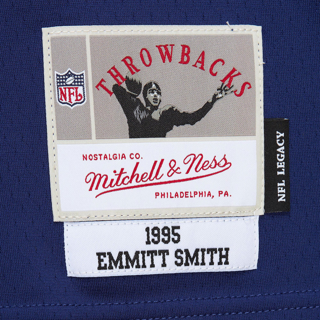 Mens Mitchell & Ness NFL DARK JERSEY COWBOYS 1995 EMMITT SMITH