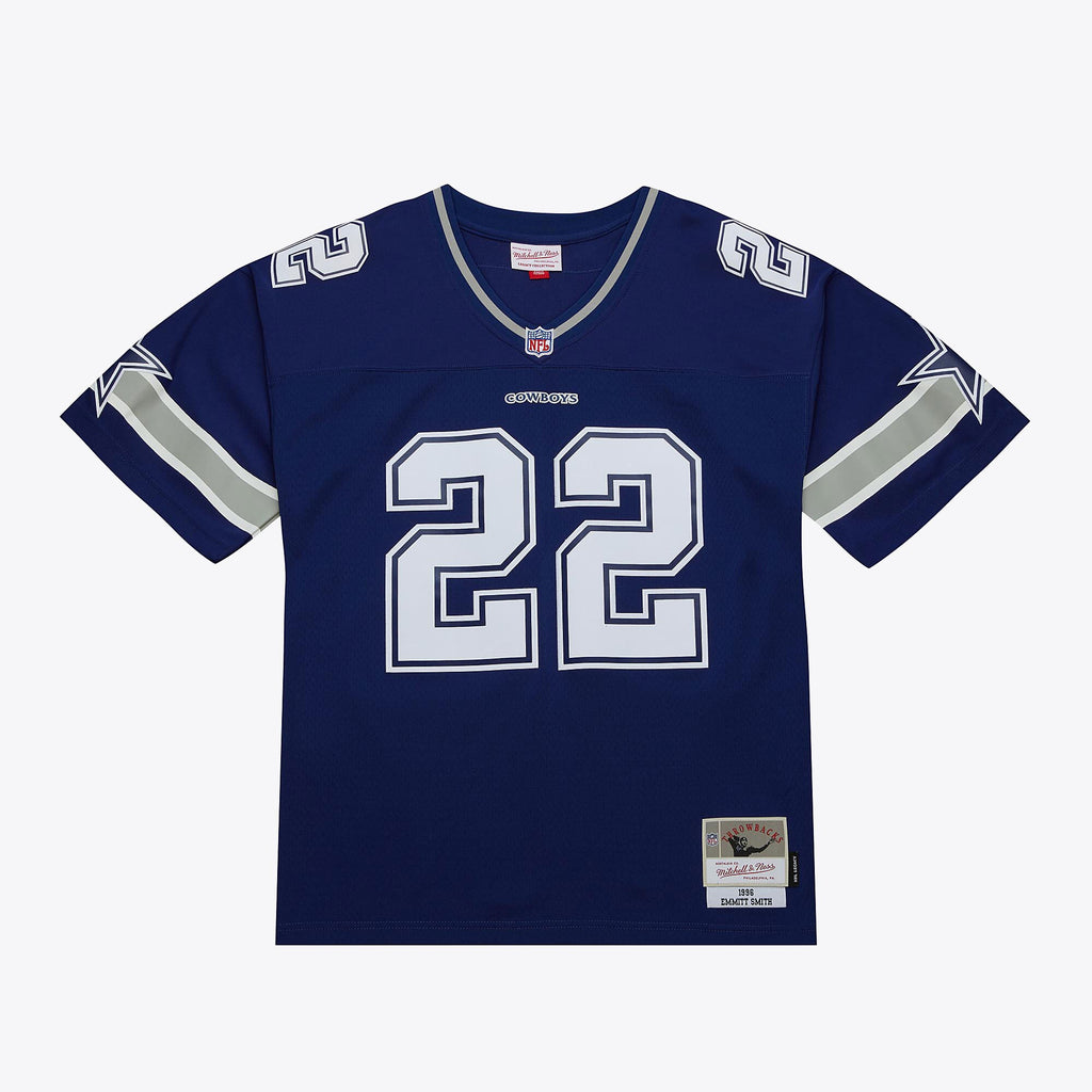 MENS MITCHELL & NESS NFL DARK JERSEY COWBOYS 1996 EMMITT SMITH