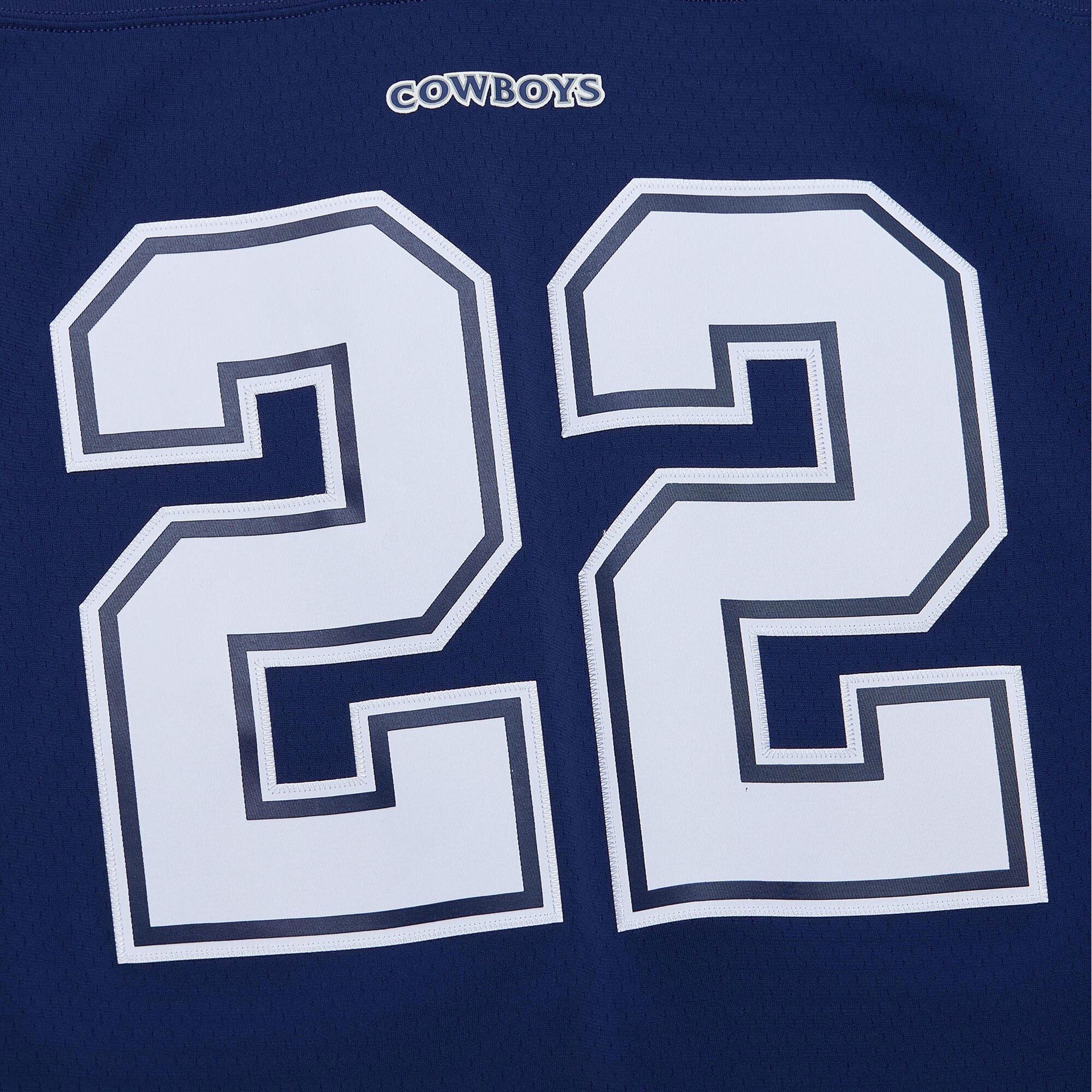 MENS MITCHELL & NESS NFL DARK JERSEY COWBOYS 1996 EMMITT SMITH