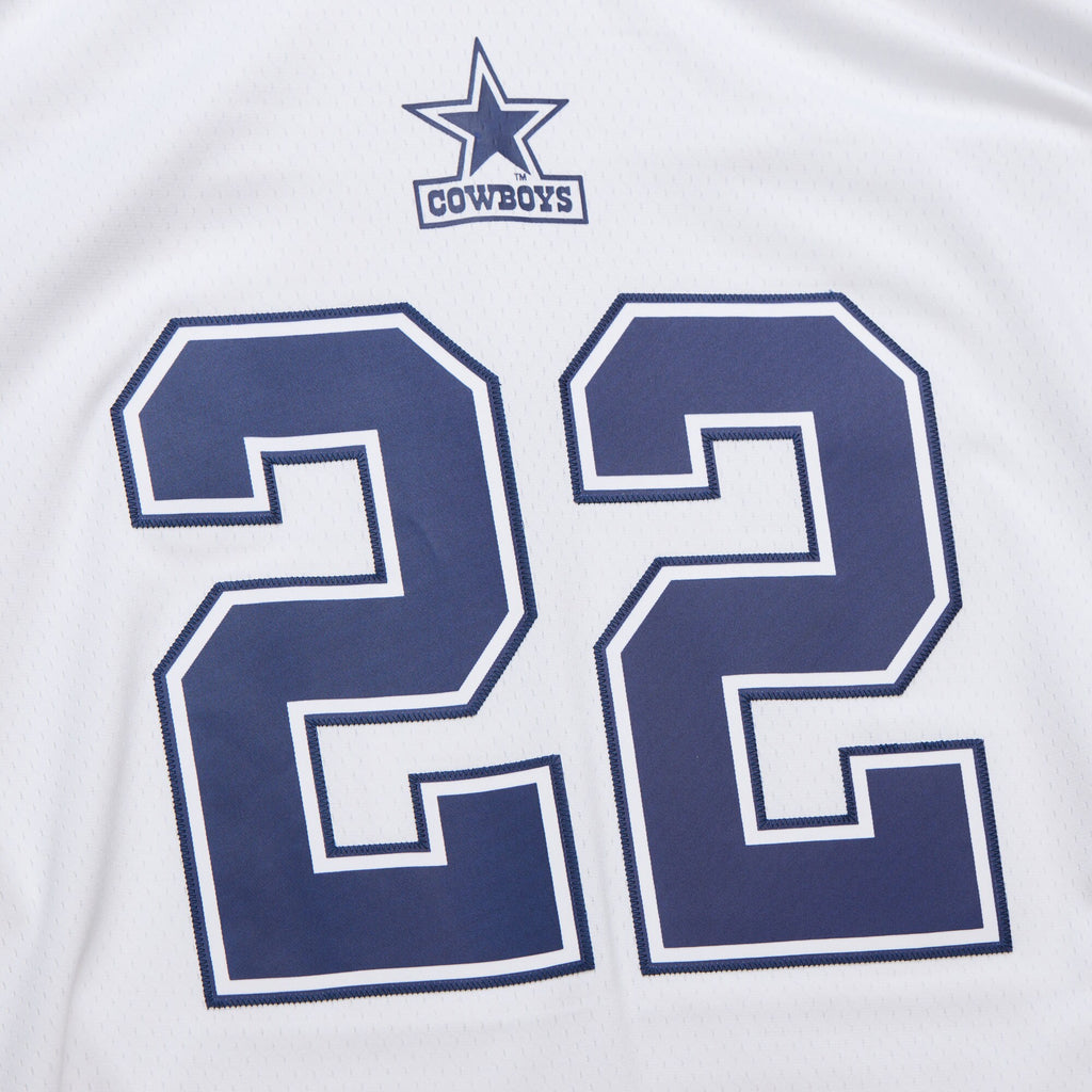 Mens Mitchell & Ness NFL WHITE JERSEY COWBOYS 1994 EMMITT SMITH