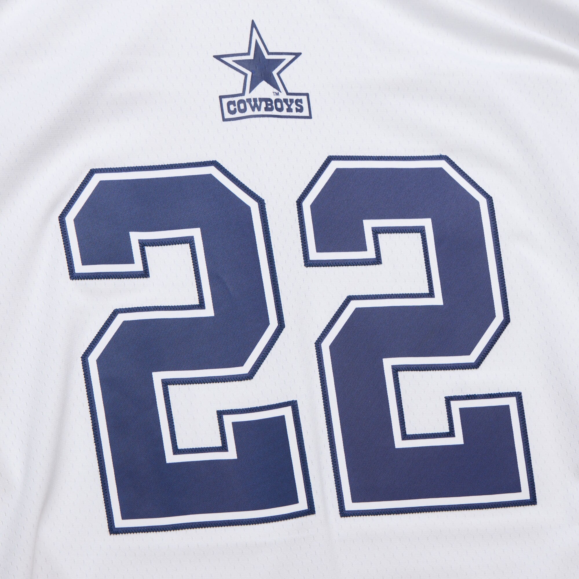 Mens Mitchell & Ness NFL WHITE JERSEY COWBOYS 1994 EMMITT SMITH