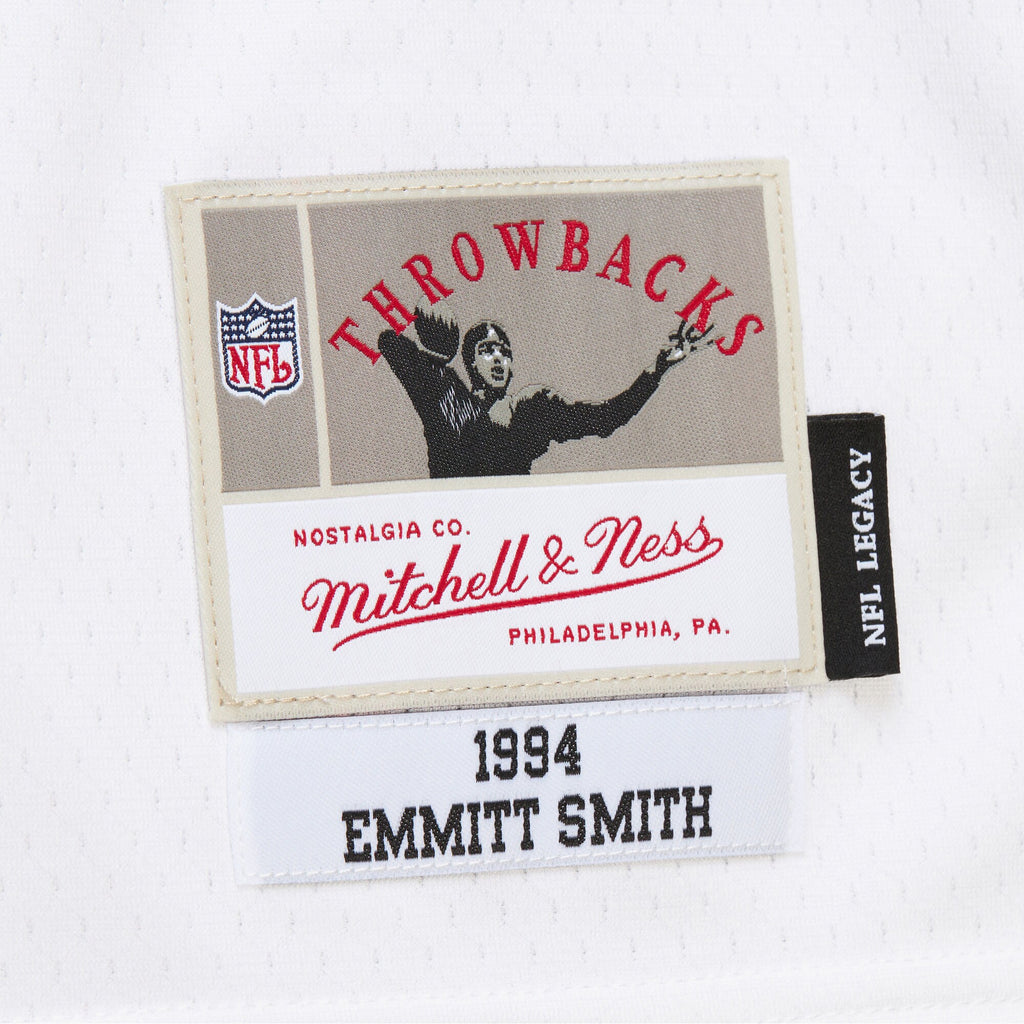 Mens Mitchell & Ness NFL WHITE JERSEY COWBOYS 1994 EMMITT SMITH