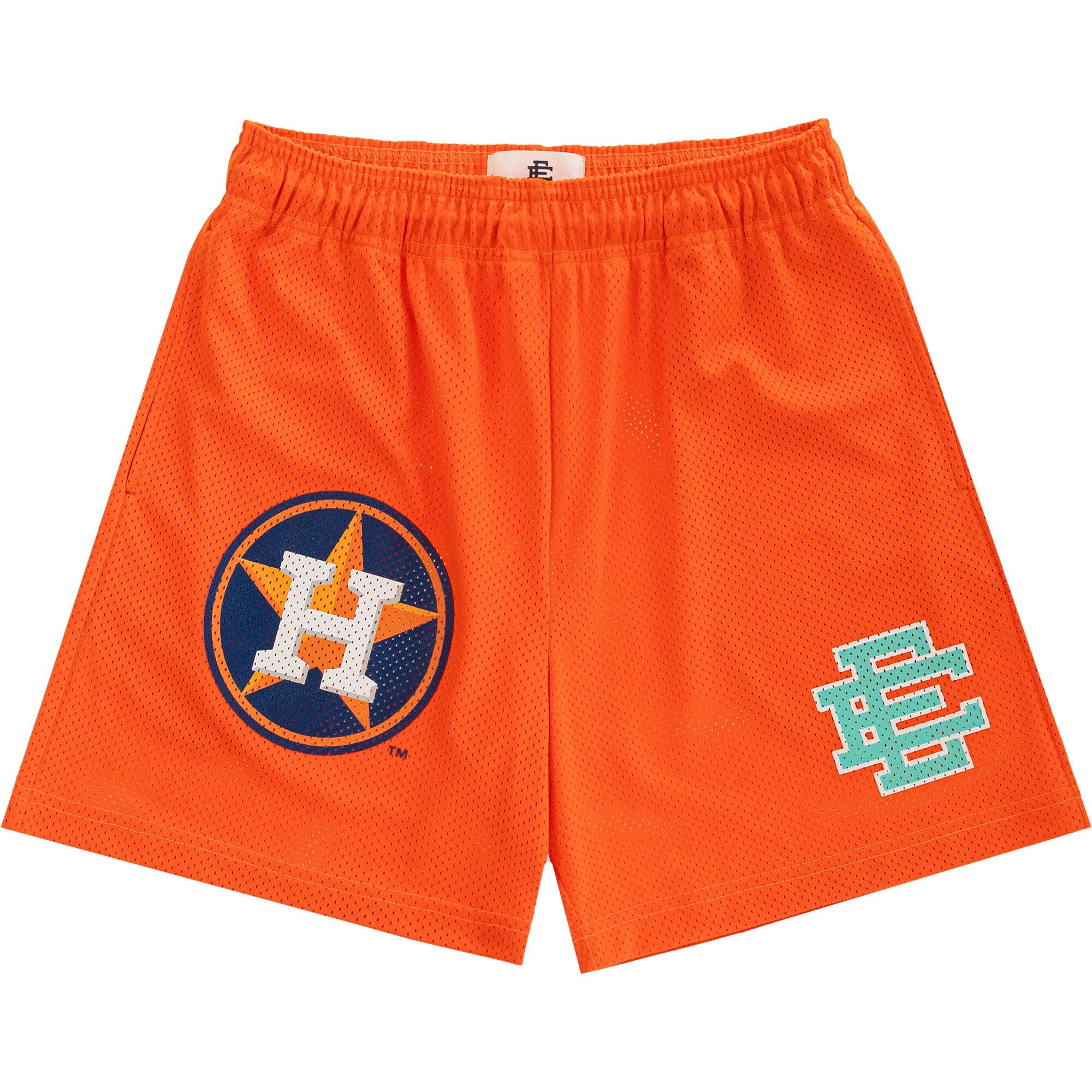 [SHHOUMSH-ORGGRN] MENS ERIC EMANUEL EE SHORTS HOUSTON ASTROS