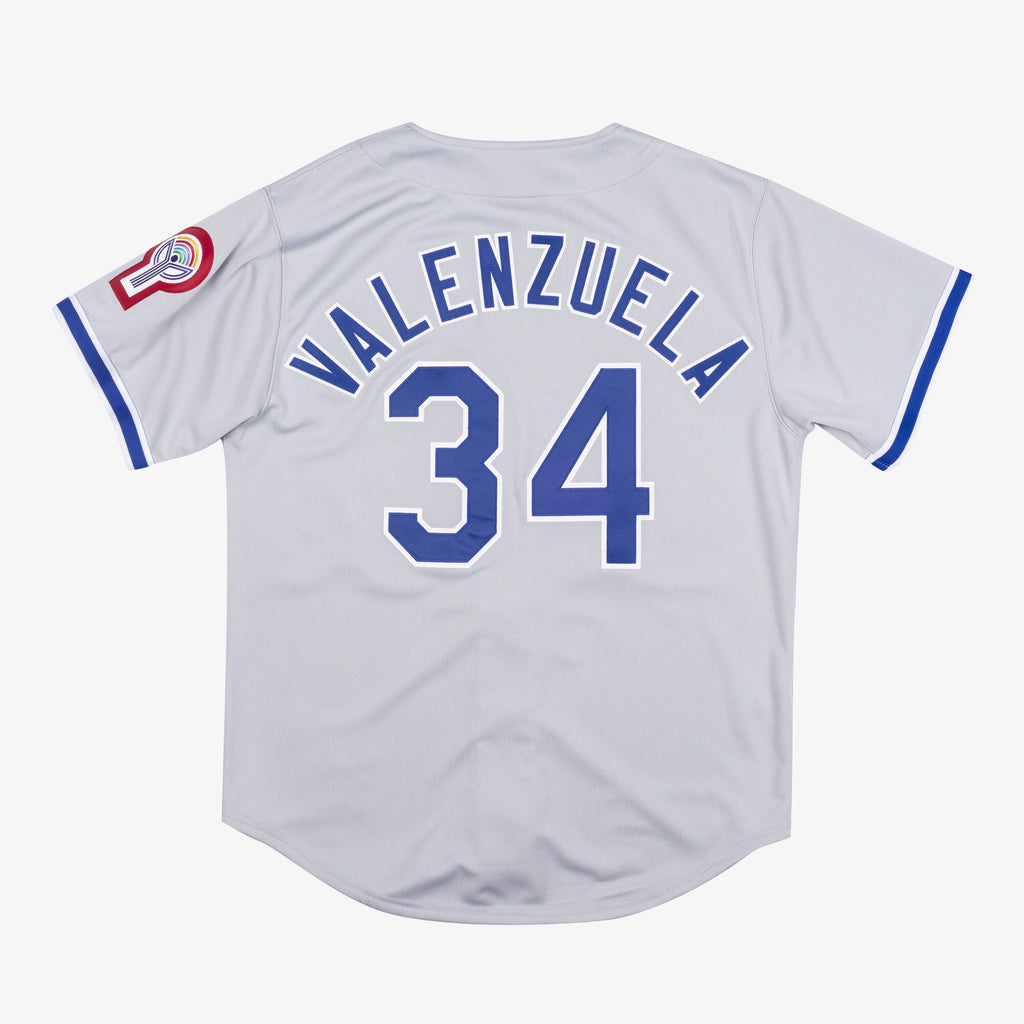 MENS MITCHELL & NESS MLB AUTHENTIC JERSEY DODGERS 1981 FERNANDO VALENZUELA