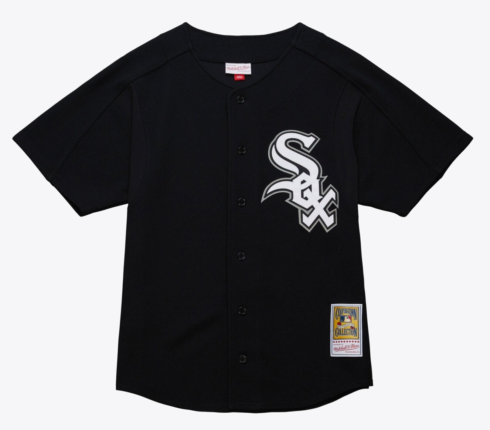 MENS MITCHELL & NESS MLB BLACK BP JERSEY WHITE SOX 2005 FRANK THOMAS