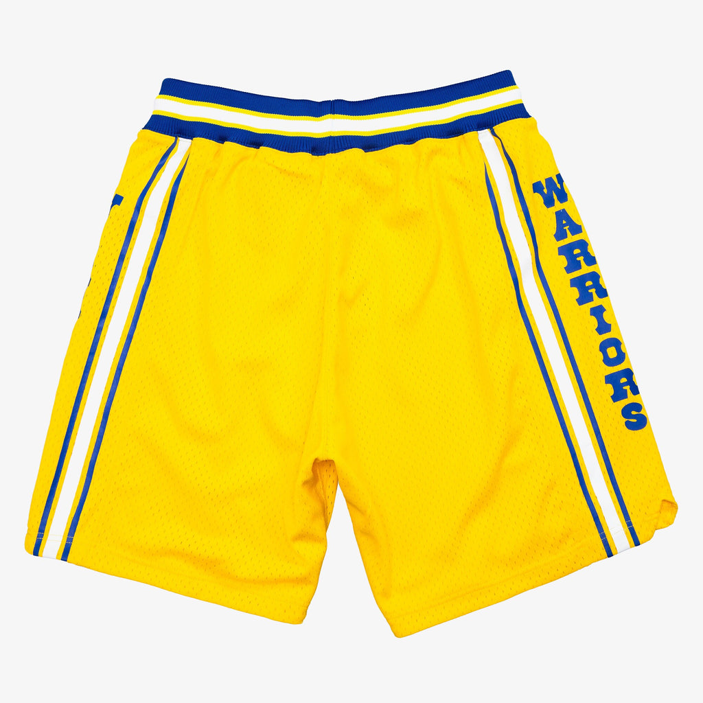MENS MITCHELL & NESS NBA AUTHENTIC SHORTS WARRIORS 80