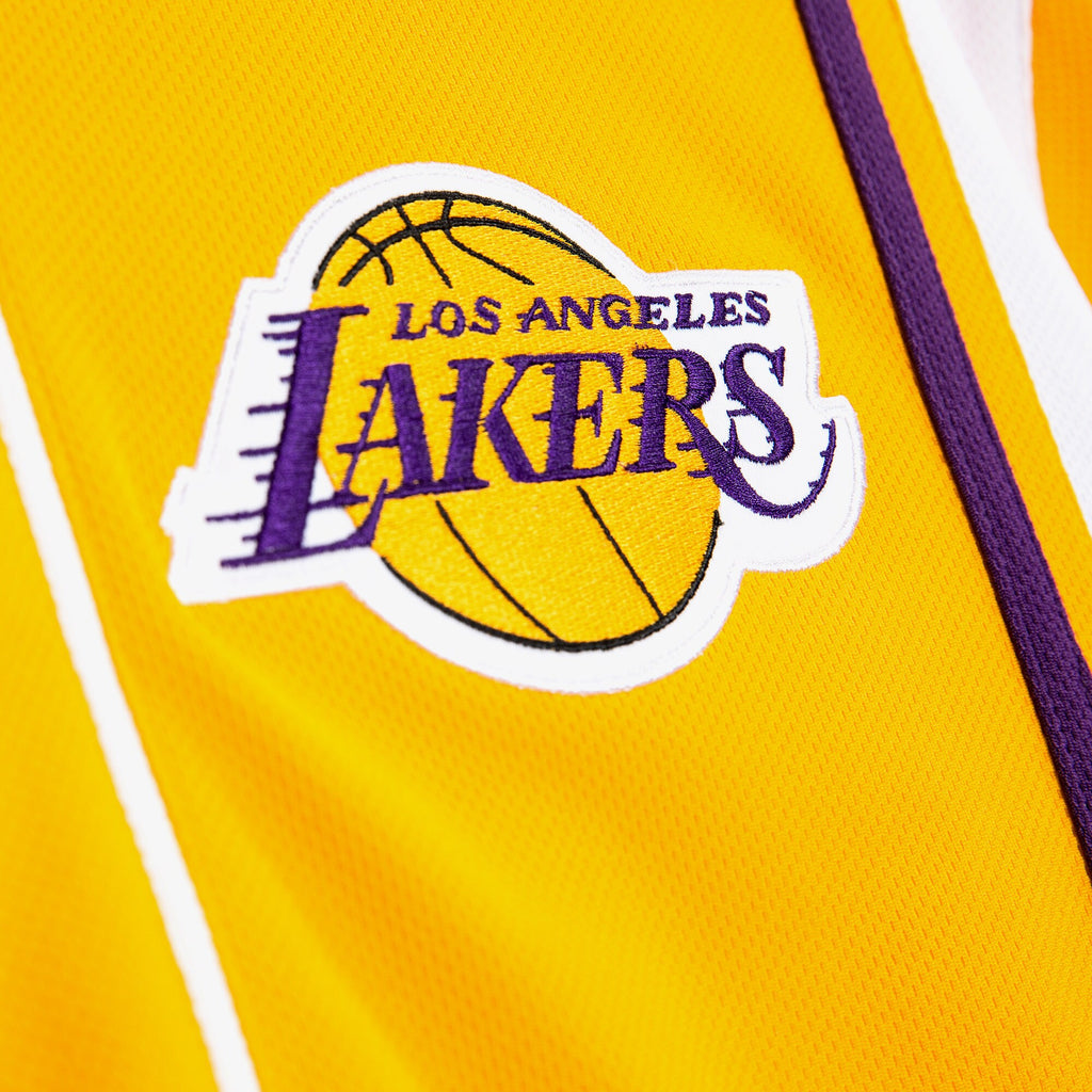 MENS MITCHELL & NESS NBA AUTHENTIC SHOOTING SHIRT LAKERS 00