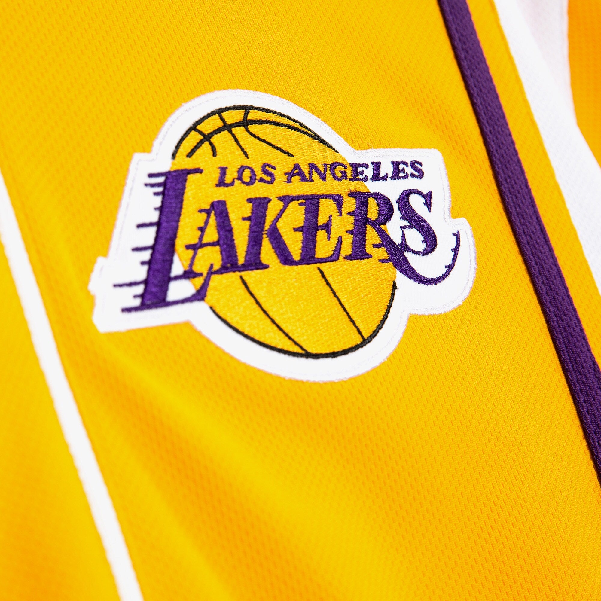 MENS MITCHELL & NESS NBA AUTHENTIC SHOOTING SHIRT LAKERS 00
