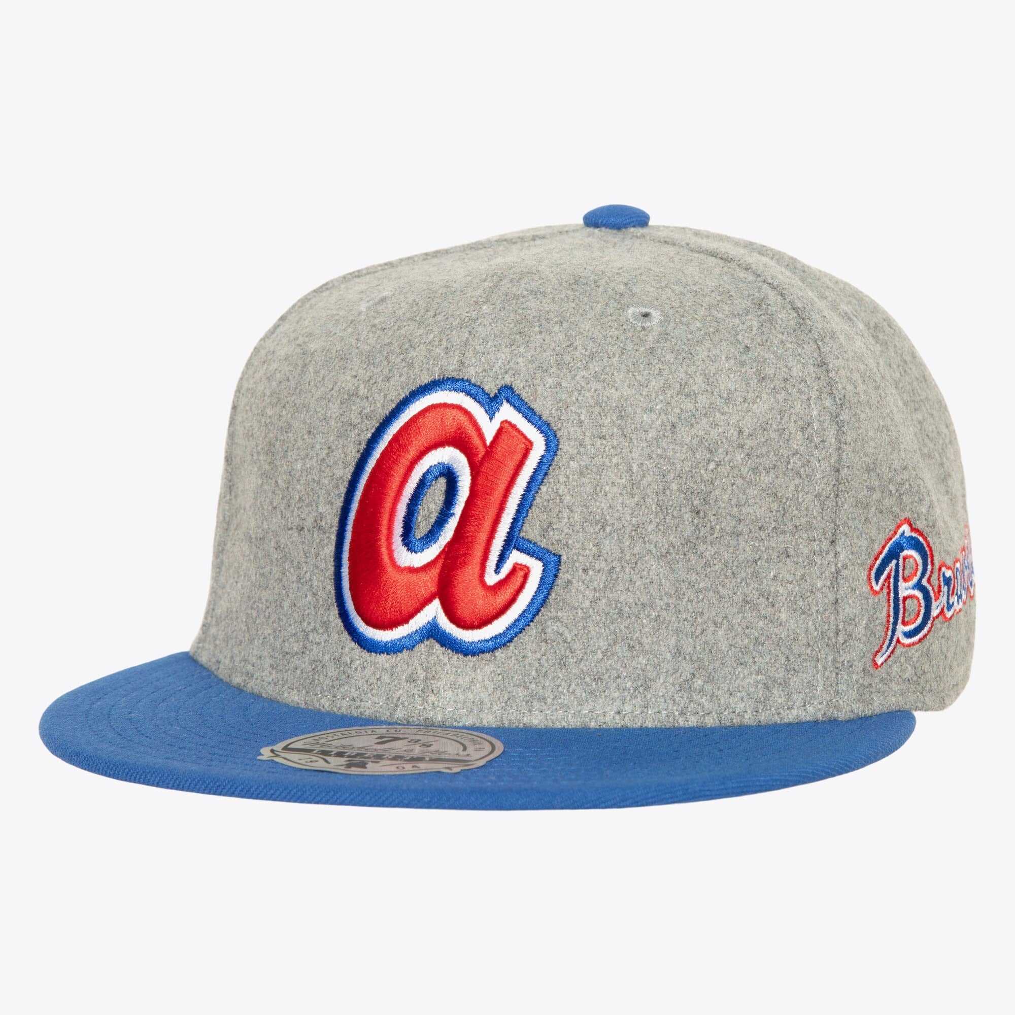 Mens Mitchell & Ness MLB MELTDOWN FITTED COOP BRAVES