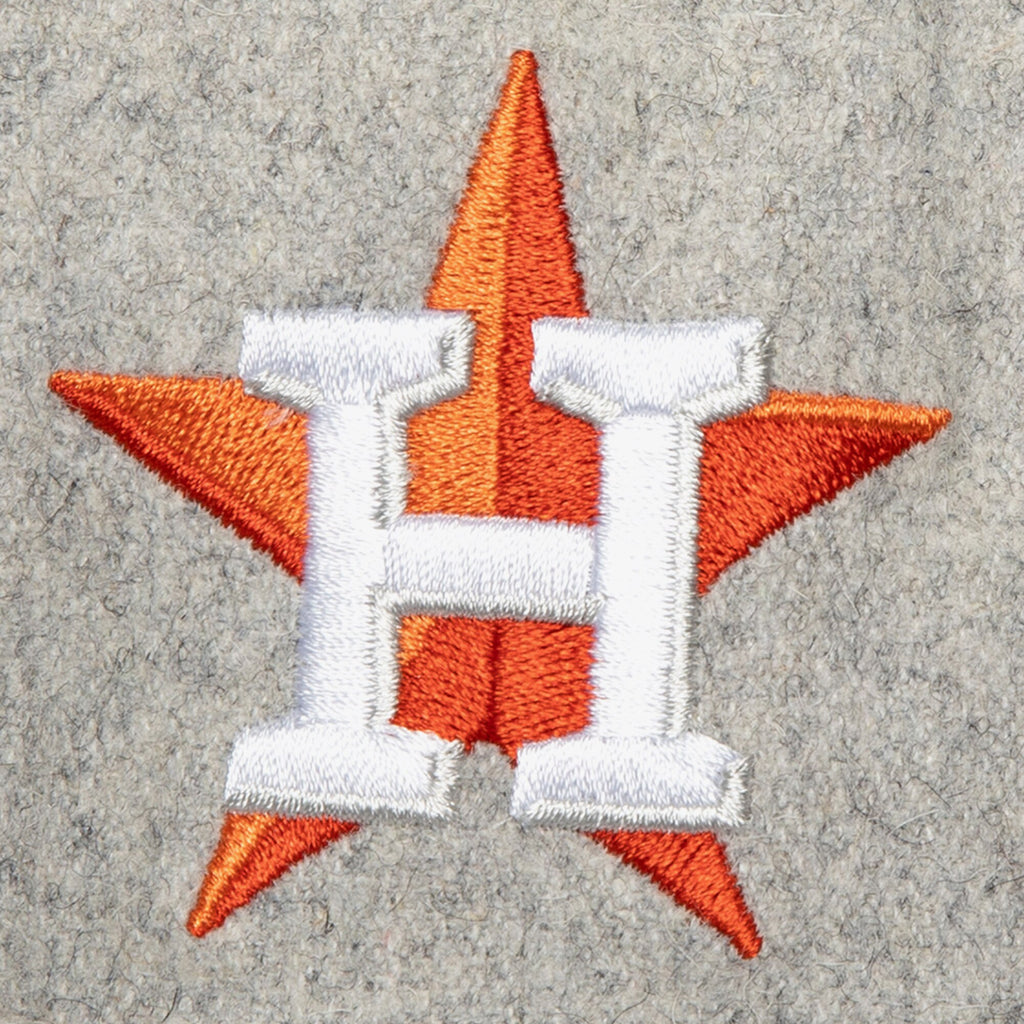 MENS MITCHELL & NESS MLB TAILSWEEP 2.0 MELTON SNAPBACK ASTROS - GREY