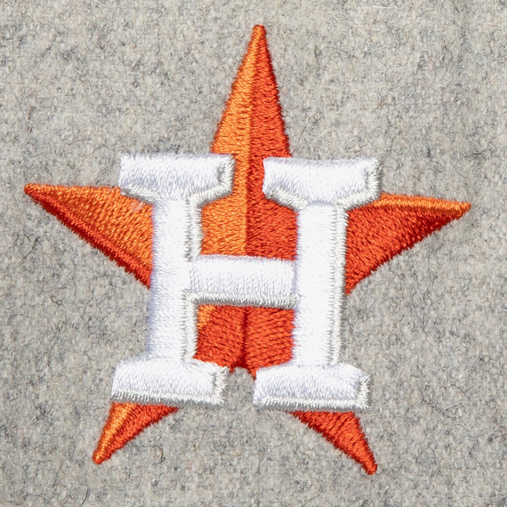 MENS MITCHELL & NESS MLB TAILSWEEP 2.0 MELTON SNAPBACK ASTROS - GREY