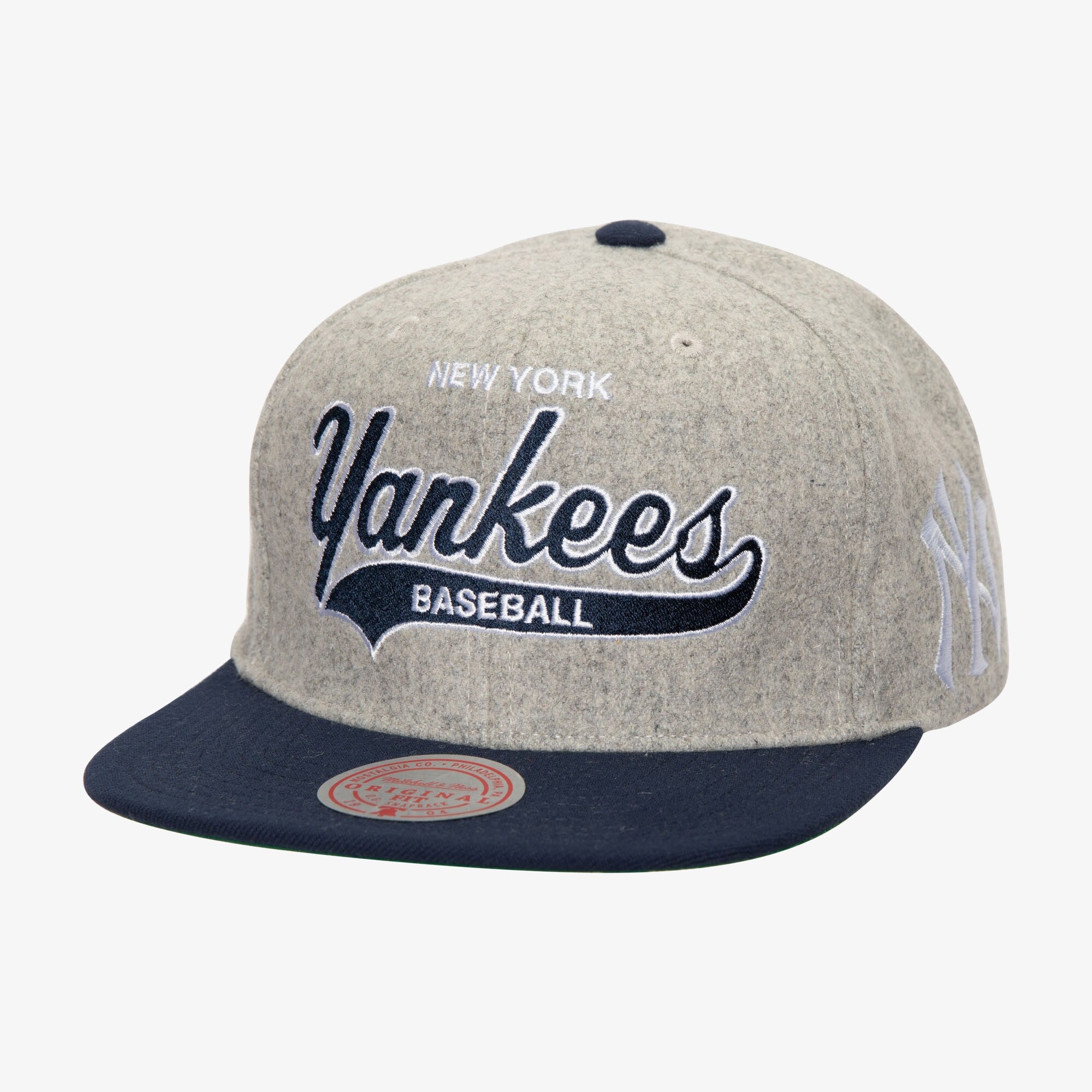 Mens Mitchell & Ness MLB TAILSWEEP 2.0 MELTON SNAPBACK YANKEES
