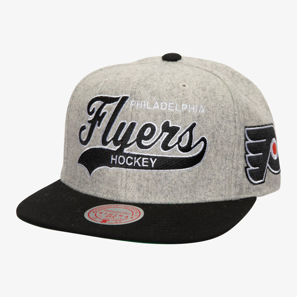 MENS MITCHELL & NESS NHL TAILSWEEP 2.0 MELTON SNAPBACK FLYERS