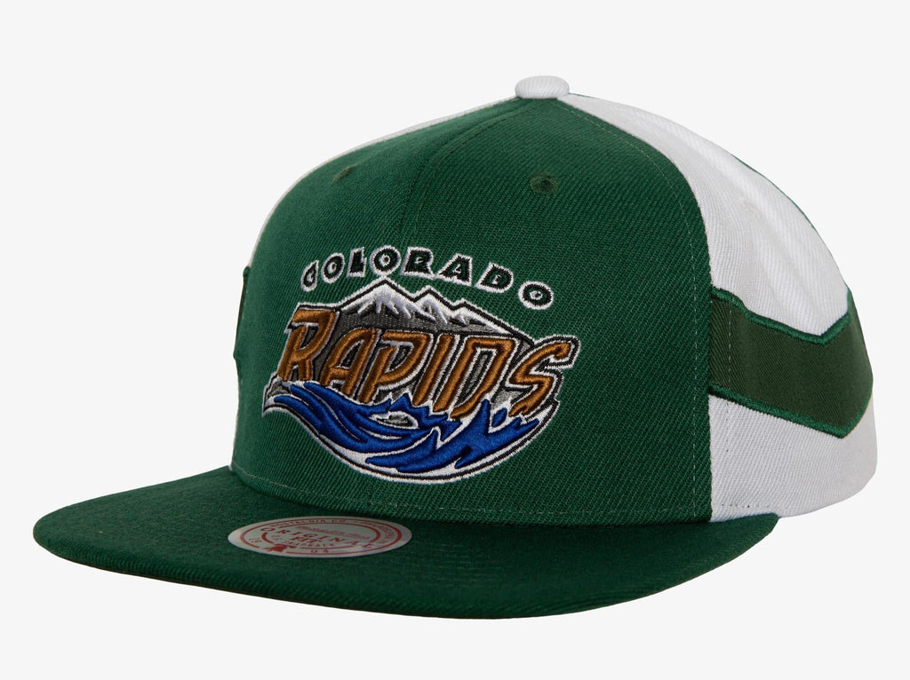MENS MITCHELL & NESS MLS JERSEY HOOK SNAPBACK RAPIDS