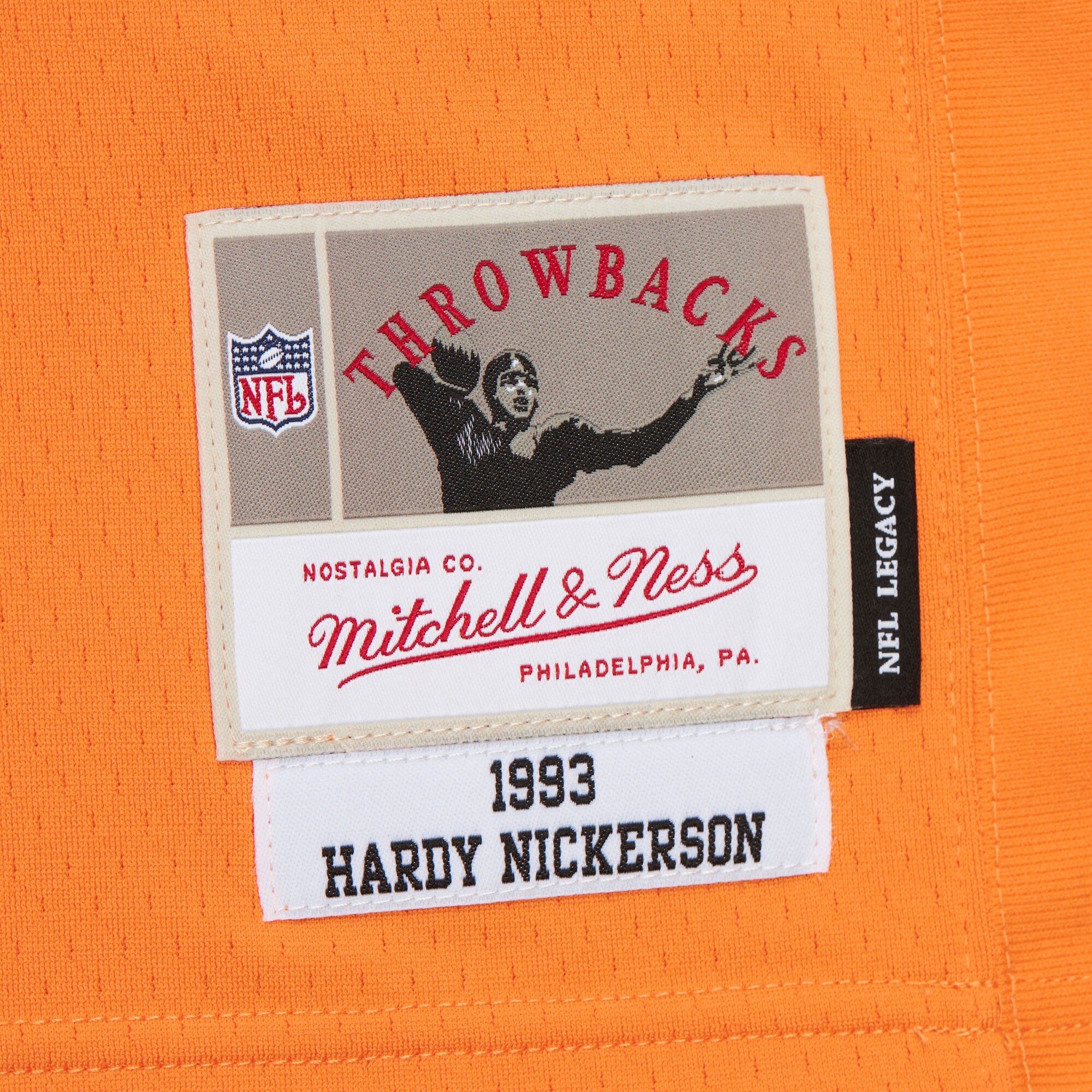 MENS MITCHELL & NESS NFL DARK JERSEY BUCCANEERS 1993 HARDY NICKERSON