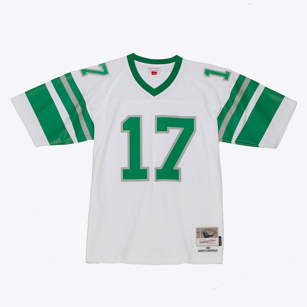 Mens Mitchell & Ness NFL WHITE JERSEY EAGLES 1980 HAROLD CARMICHAEL