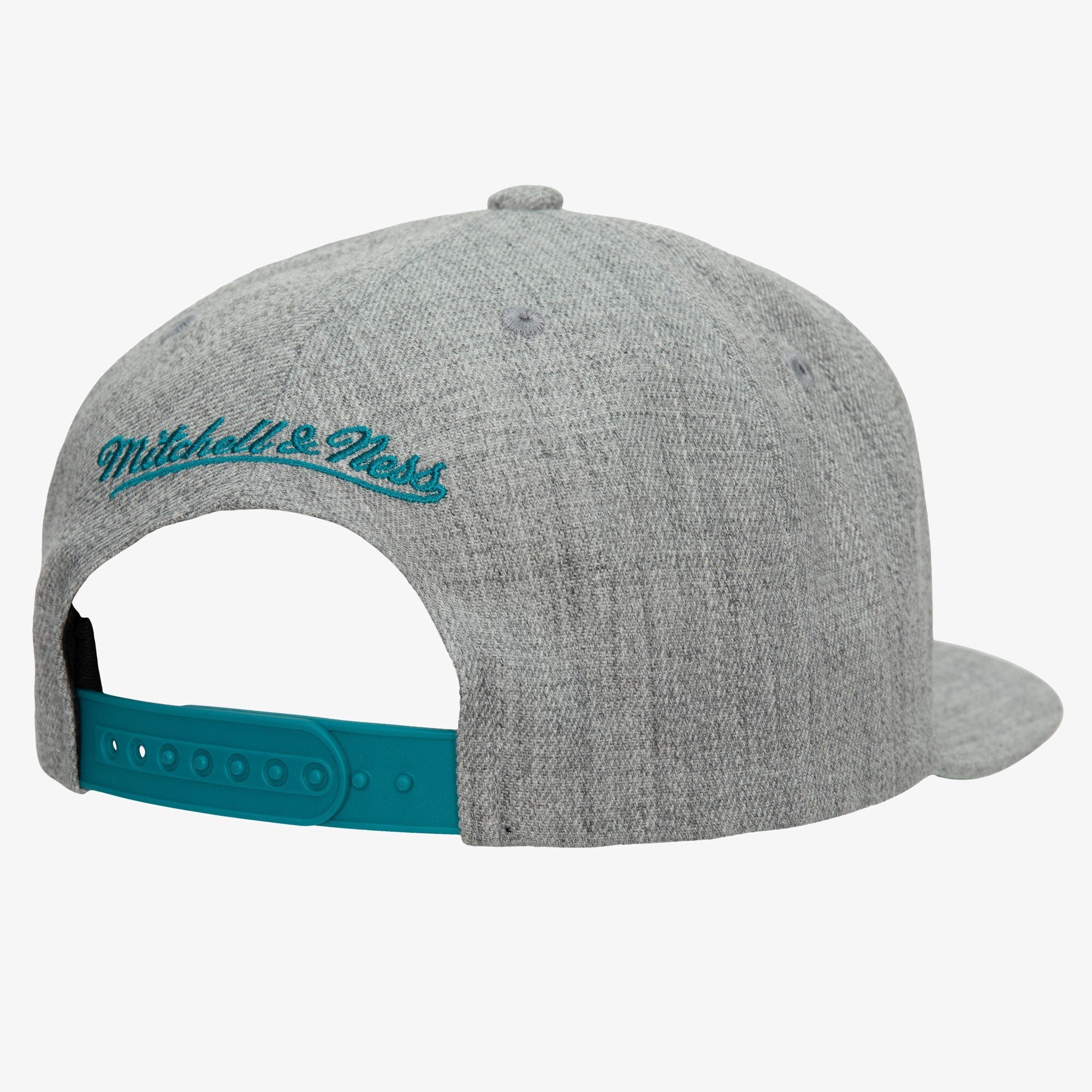 MENS MITCHELL & NESS NBA TEAM HEATHER 2.0 SNAPBACK HORNETS