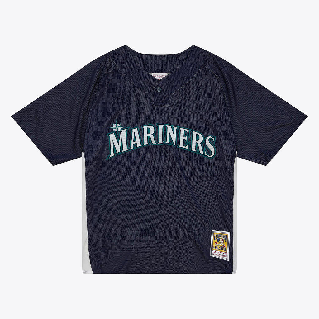 Mens Mitchell & Ness MLB DARK BP JERSEY MARINERS 2010 ICHIRO SUZUKI