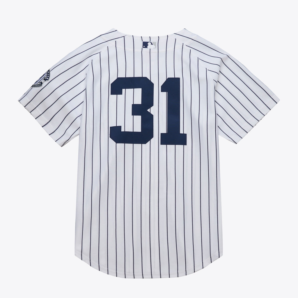 Mens Mitchell & Ness MLB WHITE HOME JERSEY YANKEES 2014 ICHIRO SUZUKI