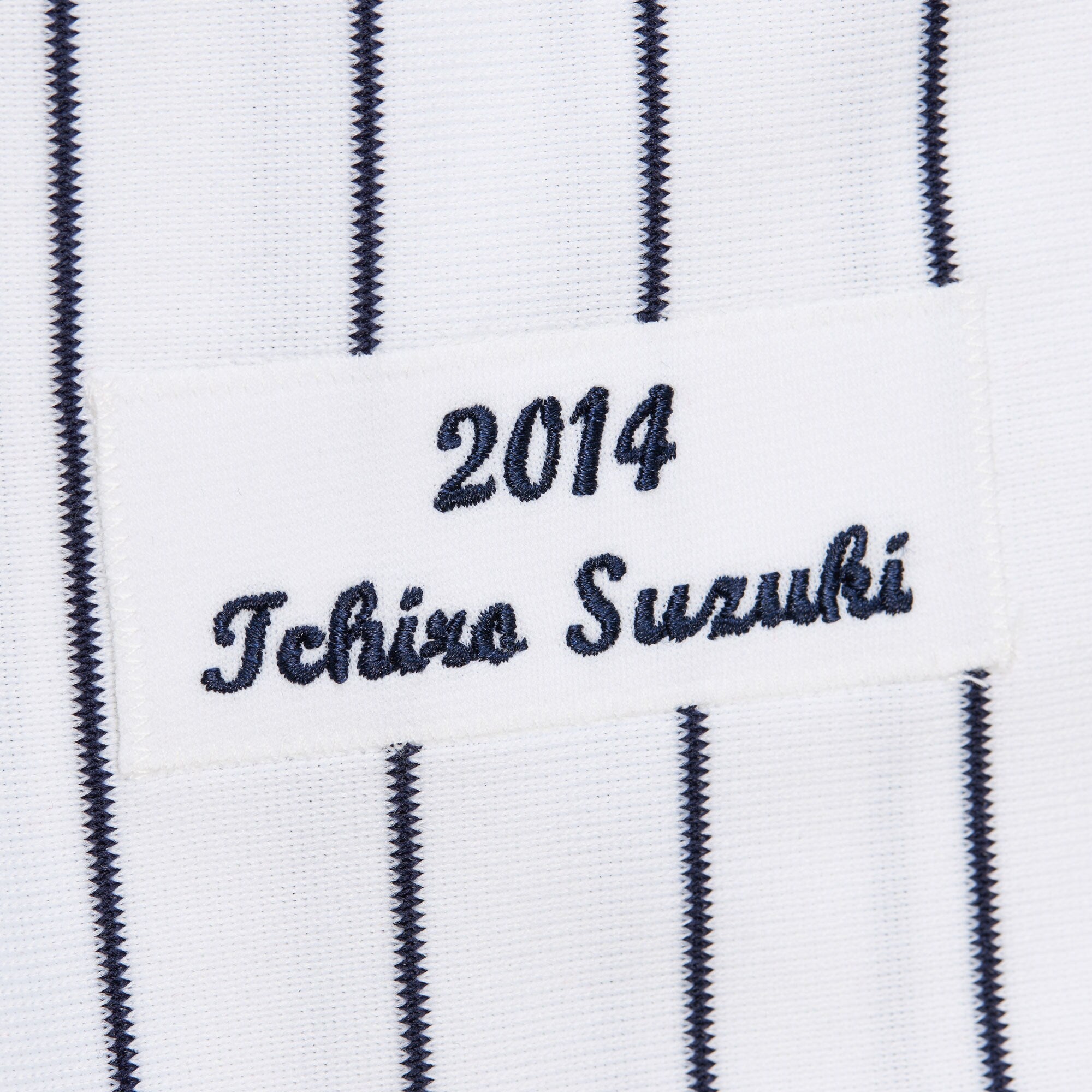 Mens Mitchell & Ness MLB WHITE HOME JERSEY YANKEES 2014 ICHIRO SUZUKI