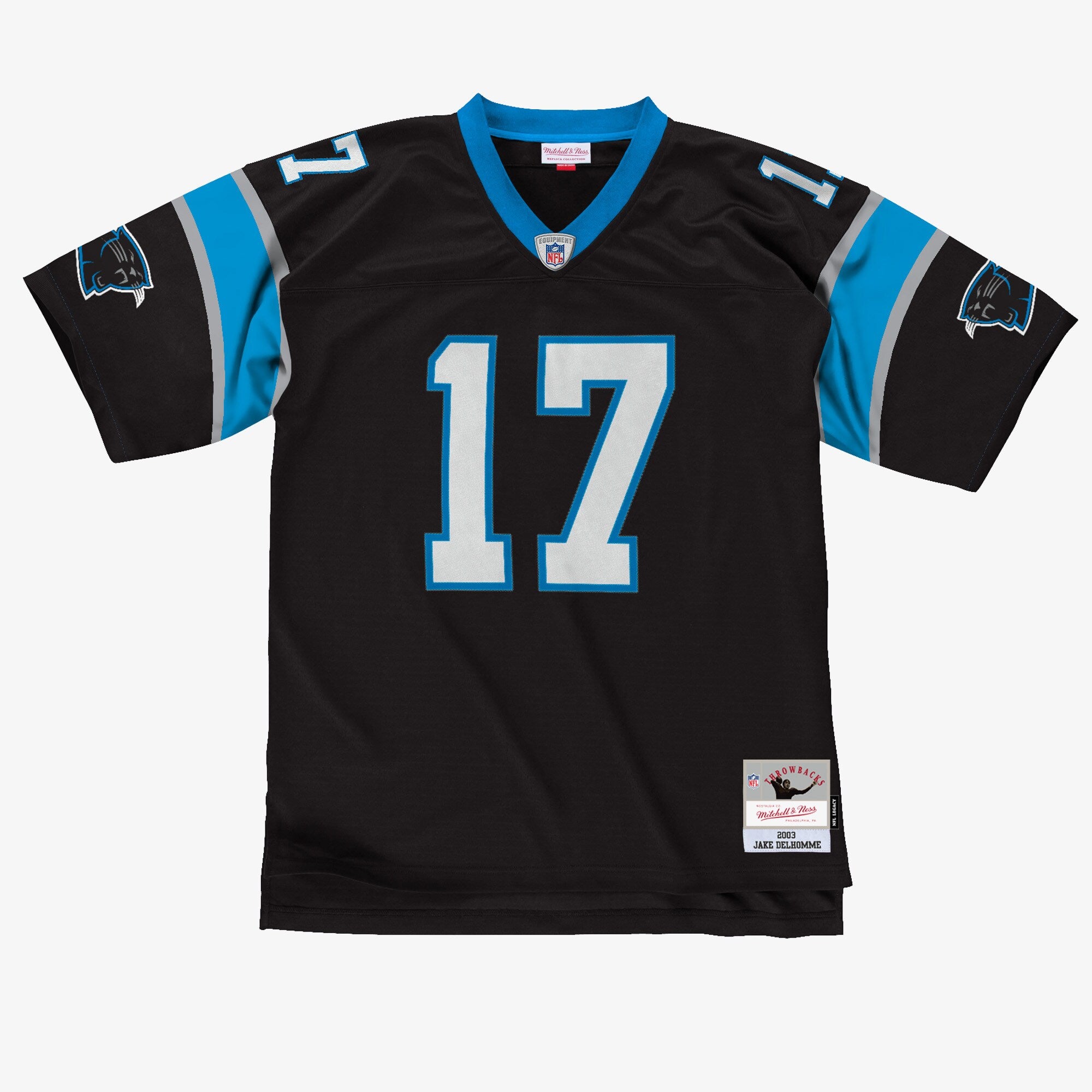 MENS MITCHELL & NESS NFL LEGACY JERSEY PANTHERS 2003 JAKE DELHOMME