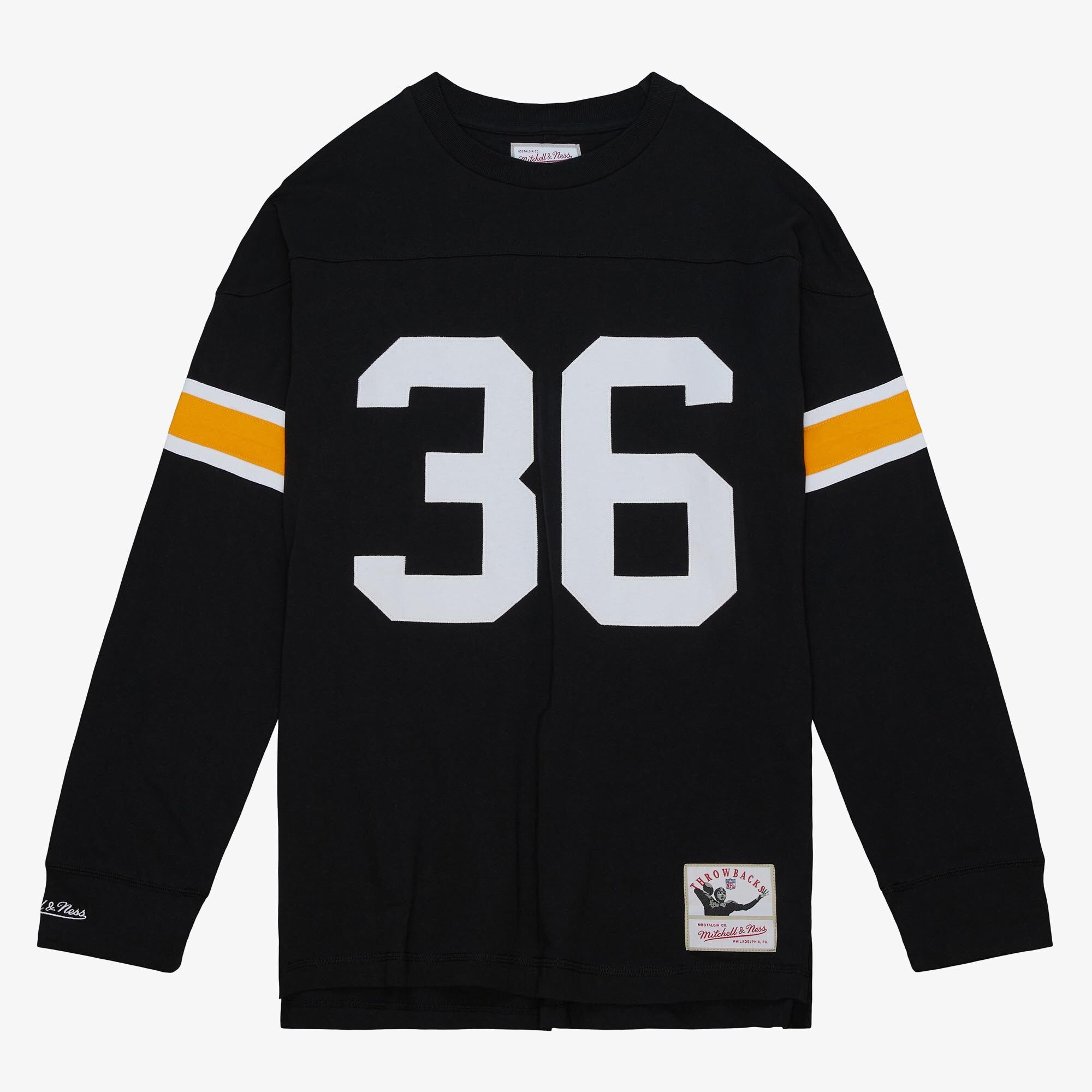 Mens Mitchell & Ness NFL N&N LS TEE STEELERS 1996 JEROME BETTIS