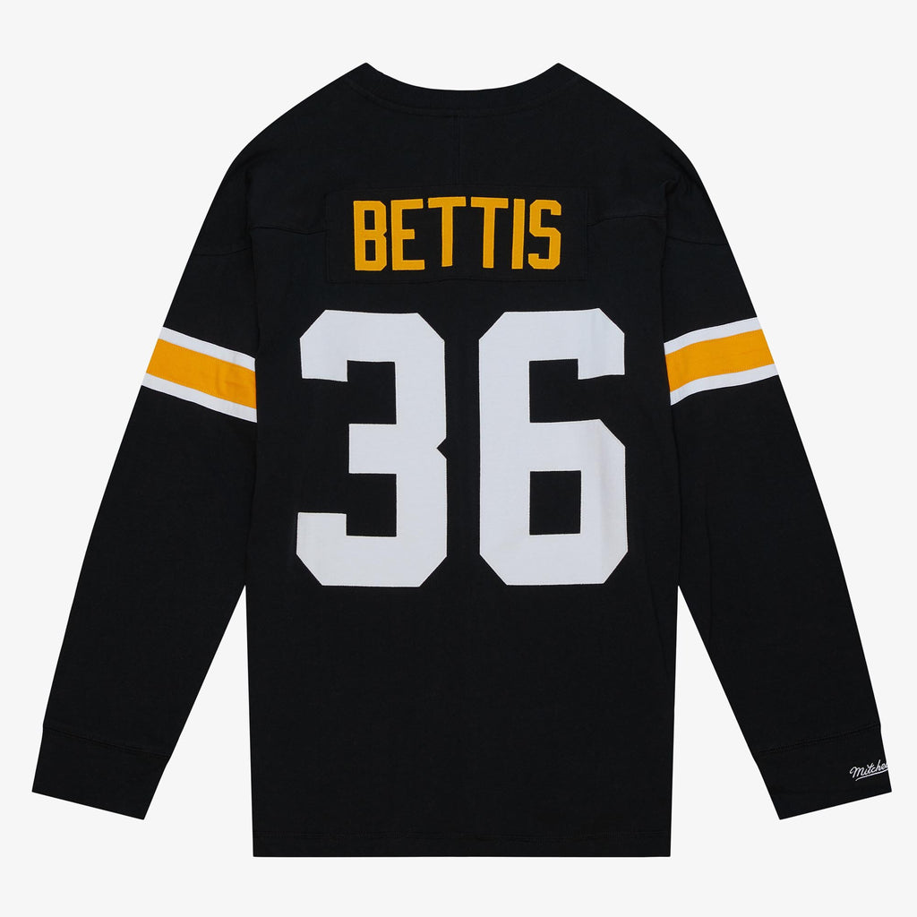 Mens Mitchell & Ness NFL N&N LS TEE STEELERS 1996 JEROME BETTIS