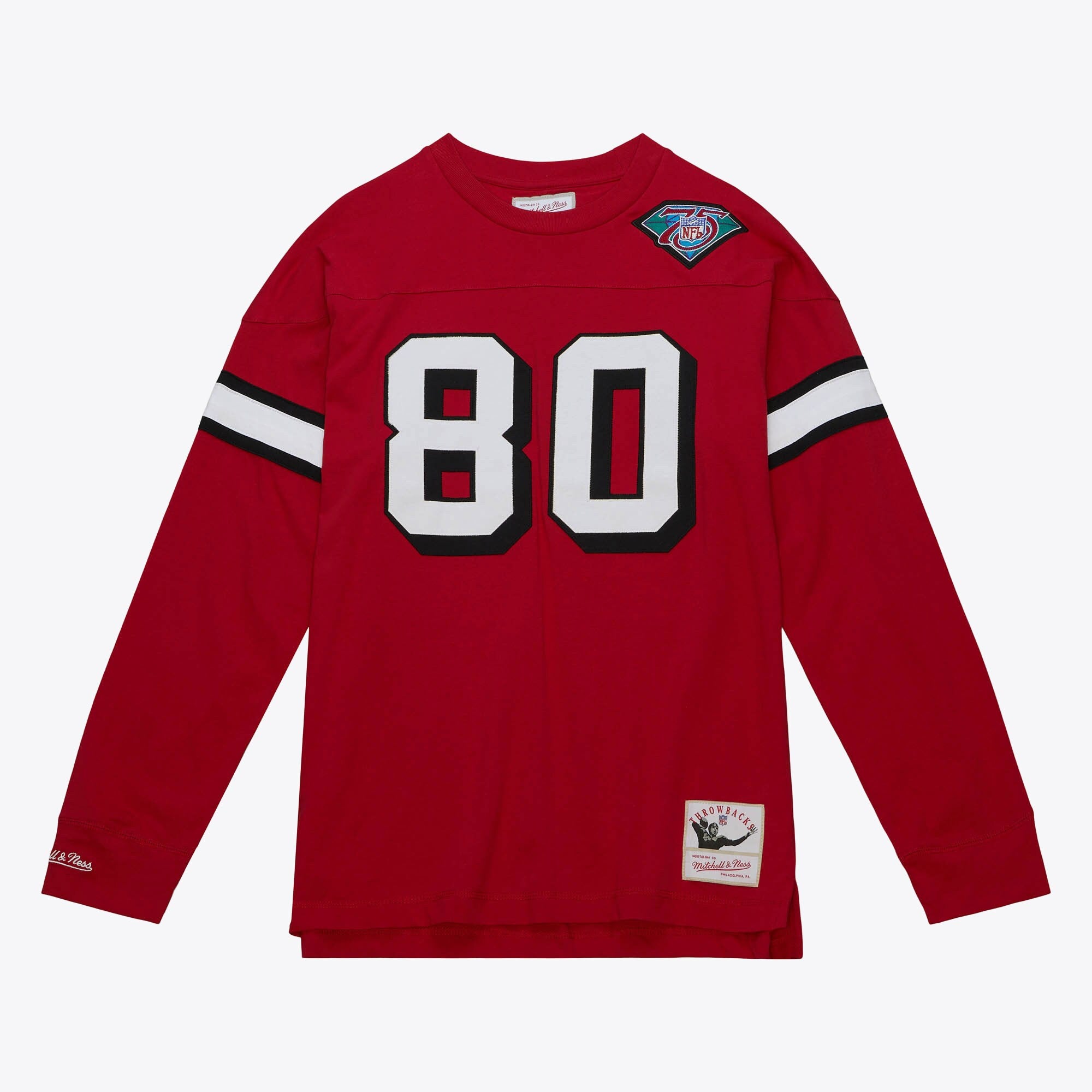 Mens Mitchell & Ness NFL N&N LS TEE 49ERS 1994 JERRY RICE