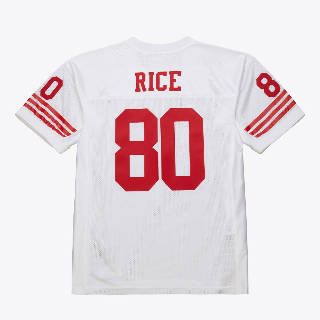 MENS MITCHELL & NESS NFL WHITE JERSEY 49ERS 1994 JERRY RICE