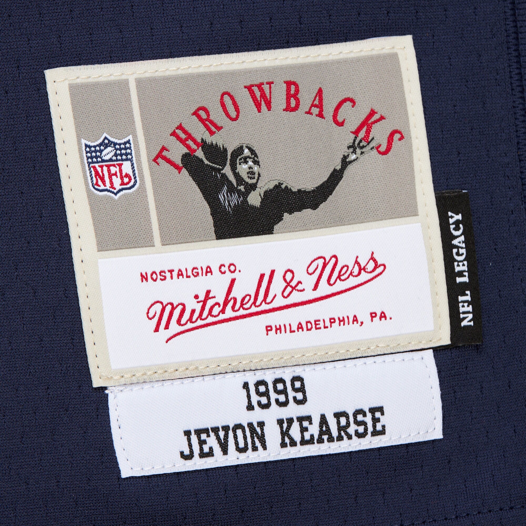 Mens Mitchell & Ness NFL DARK JERSEY TITANS 1999 JEVON KEARSE