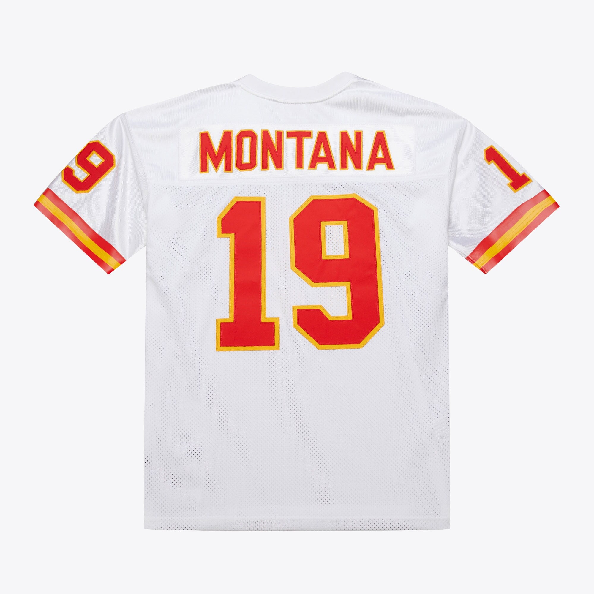 MENS MITCHELL & NESS NFL WHITE JERSEY CHIEFS 1994 JOE MONTANA