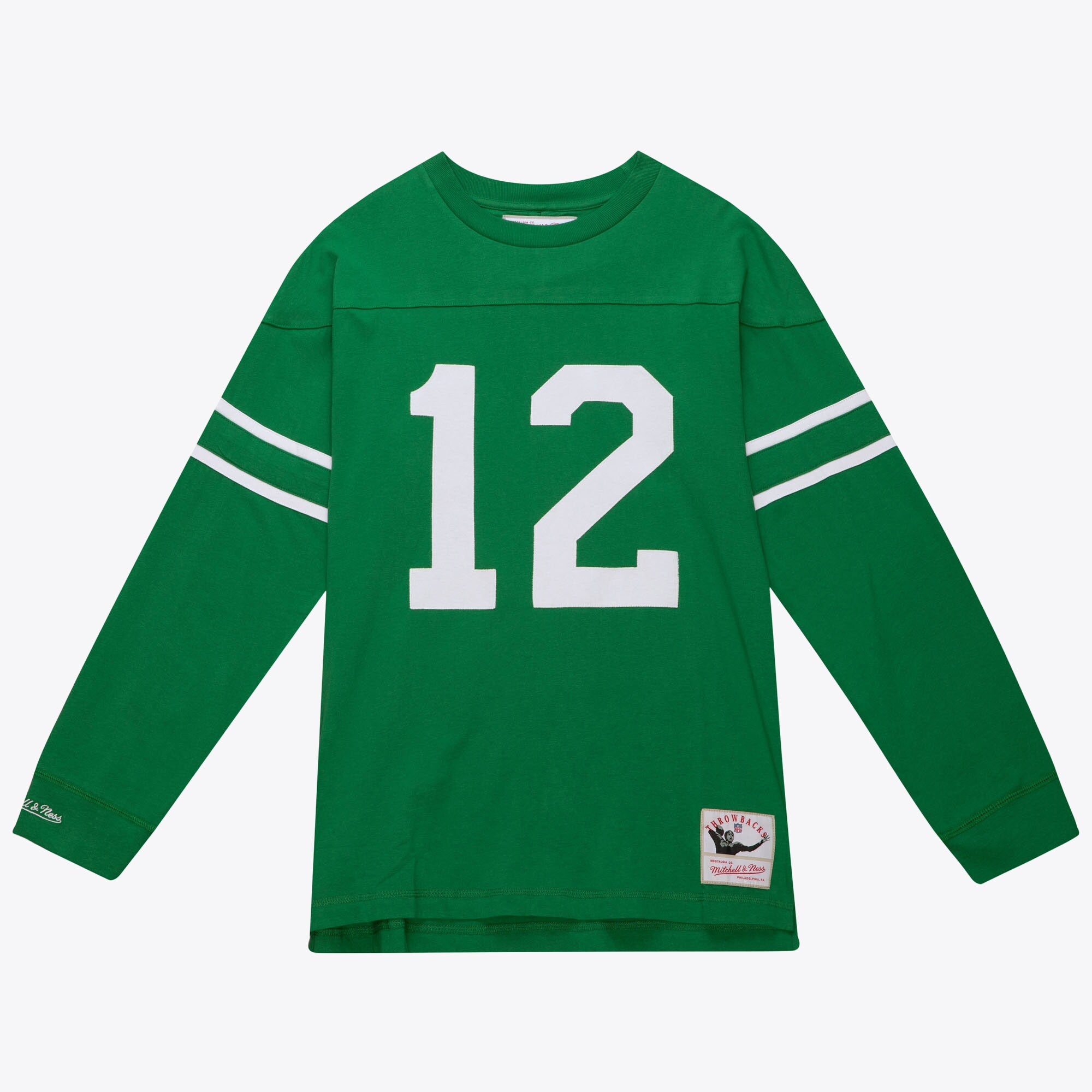 Mens Mitchell & Ness NFL N&N LS TEE JETS 1969 JOE NAMATH