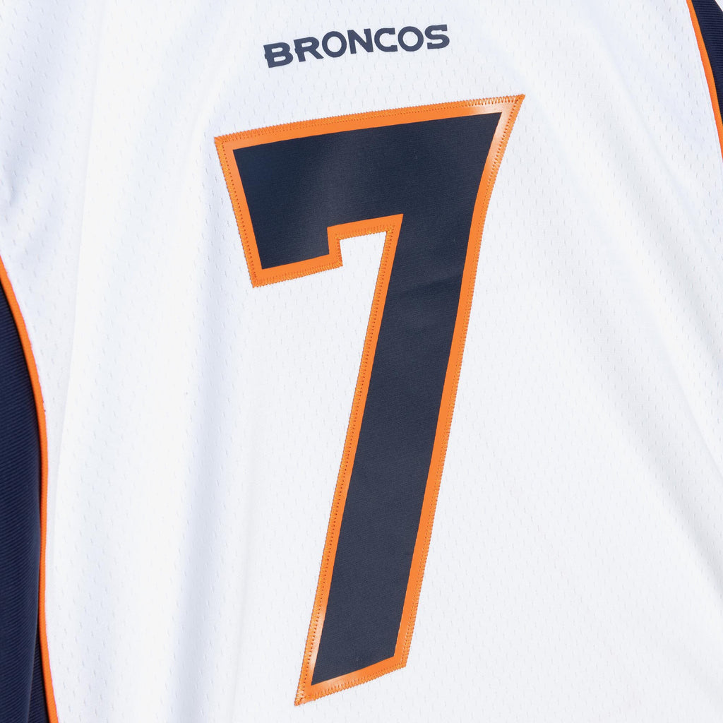 Mens Mitchell & Ness NFL WHITE JERSEY BRONCOS 1998 JOHN ELWAY