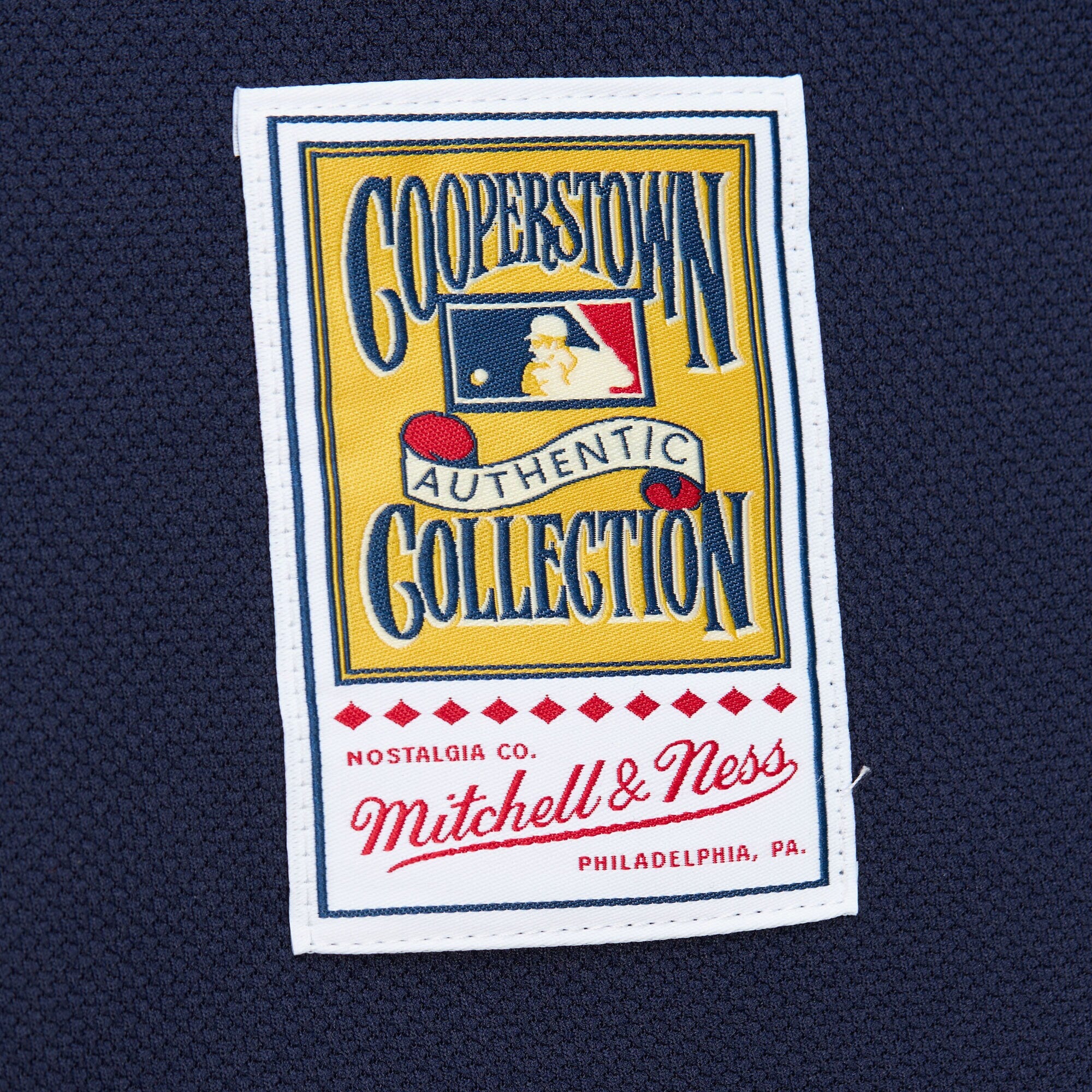 Mens Mitchell & Ness MLB BP JERSEY BRAVES 2003 JOHN SMOLTZ