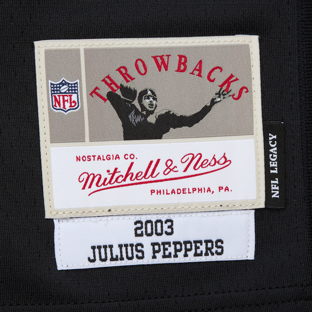 Mens Mitchell & Ness NFL DARK JERSEY PANTHERS 2003 JULIUS PEPPERS