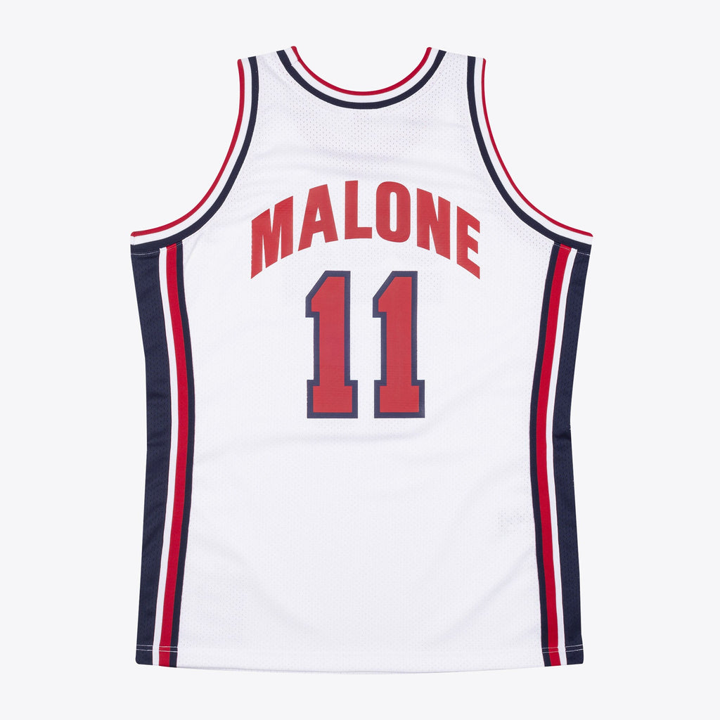 Mens Mitchell & Ness NBA AUTHENTIC JERSEY USA 1992 KARL MALONE