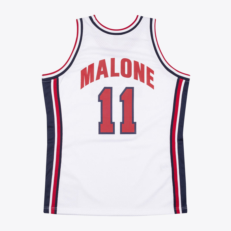Mens Mitchell & Ness NBA AUTHENTIC JERSEY USA 1992 KARL MALONE