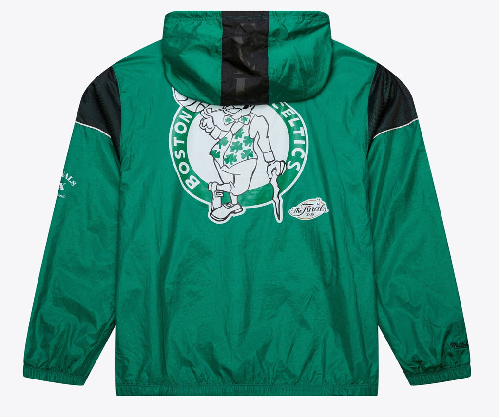 MENS MITCHELL & NESS NBA TEAM OG 3.0 ANORAK VINTAGE LOGO CELTICS