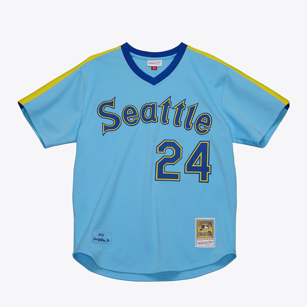 Mens Mitchell & Ness MLB TURN BACK THE CLOCK JERSEY MARINERS 2010 KEN GRIFFEY JR