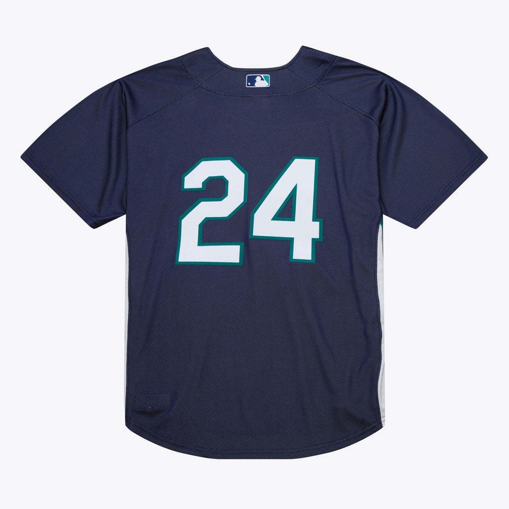 Mens Mitchell & Ness MLB DARK BP JERSEY MARINERS 2010 KEN GRIFFEY JR