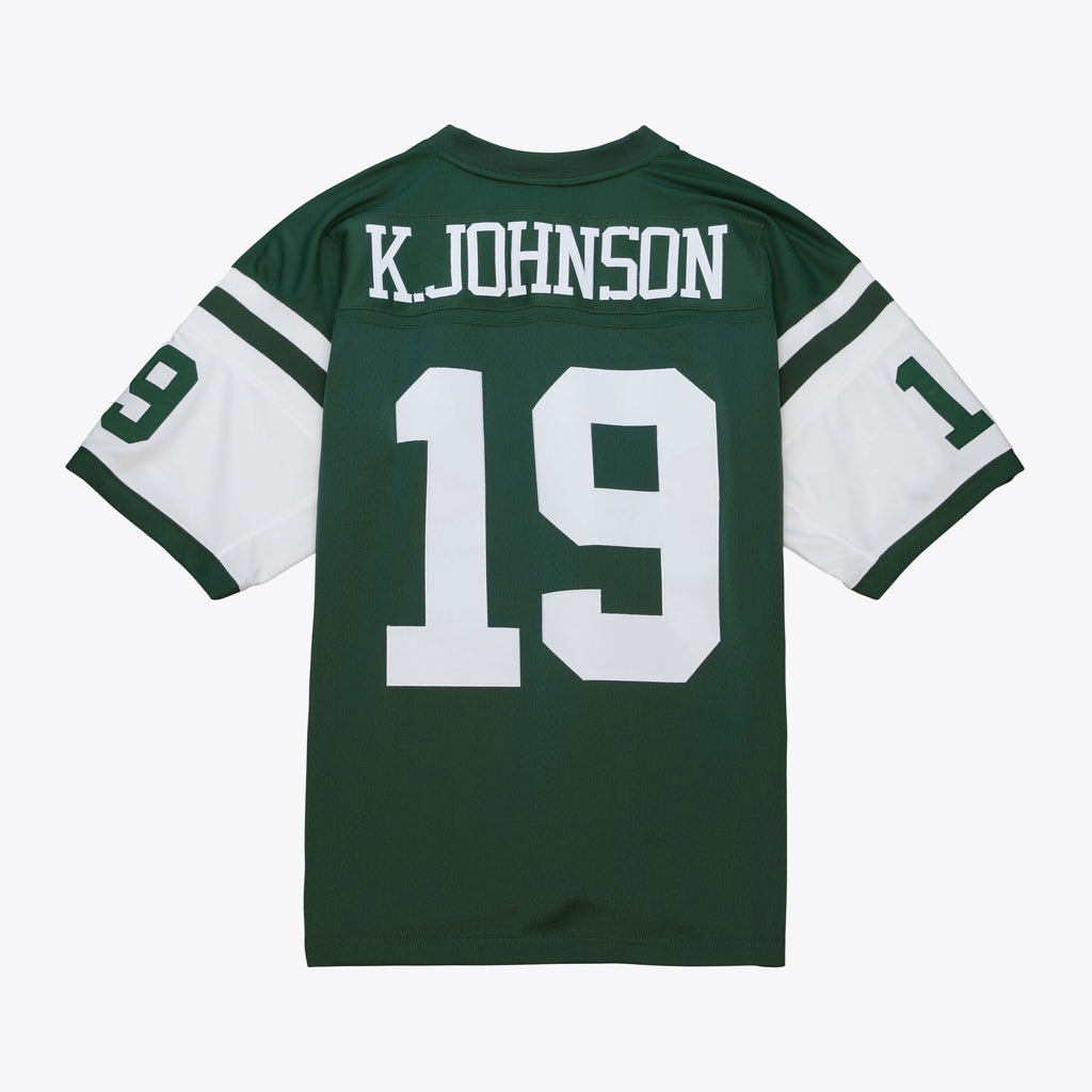 MENS MITCHELL & NESS NFL DARK JERSEY JETS 1998 KEYSHAWN JOHNSON