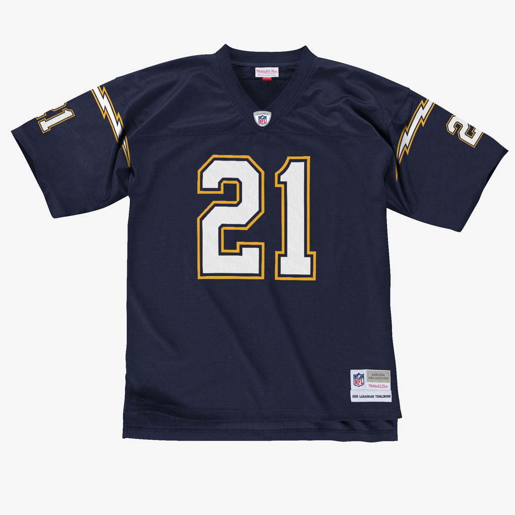 MENS MITCHELL & NESS NFL LEGACY JERSEY CHARGERS 2006 LADAINIAN TOMLINSON