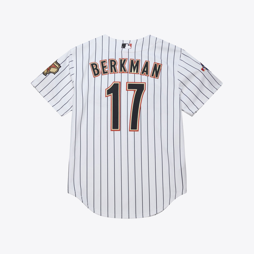 Mens Mitchell & Ness MLB PINSTRIPE JERSEY ASTROS 2005 LANCE BERKMAN