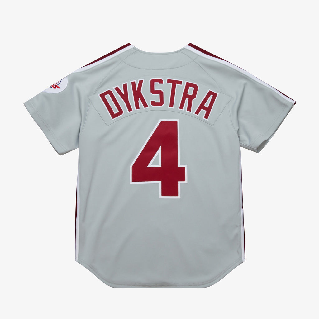Mens Mitchell & Ness MLB DARK JERSEY PHILLIES 1989 LENNY DYKSTRA