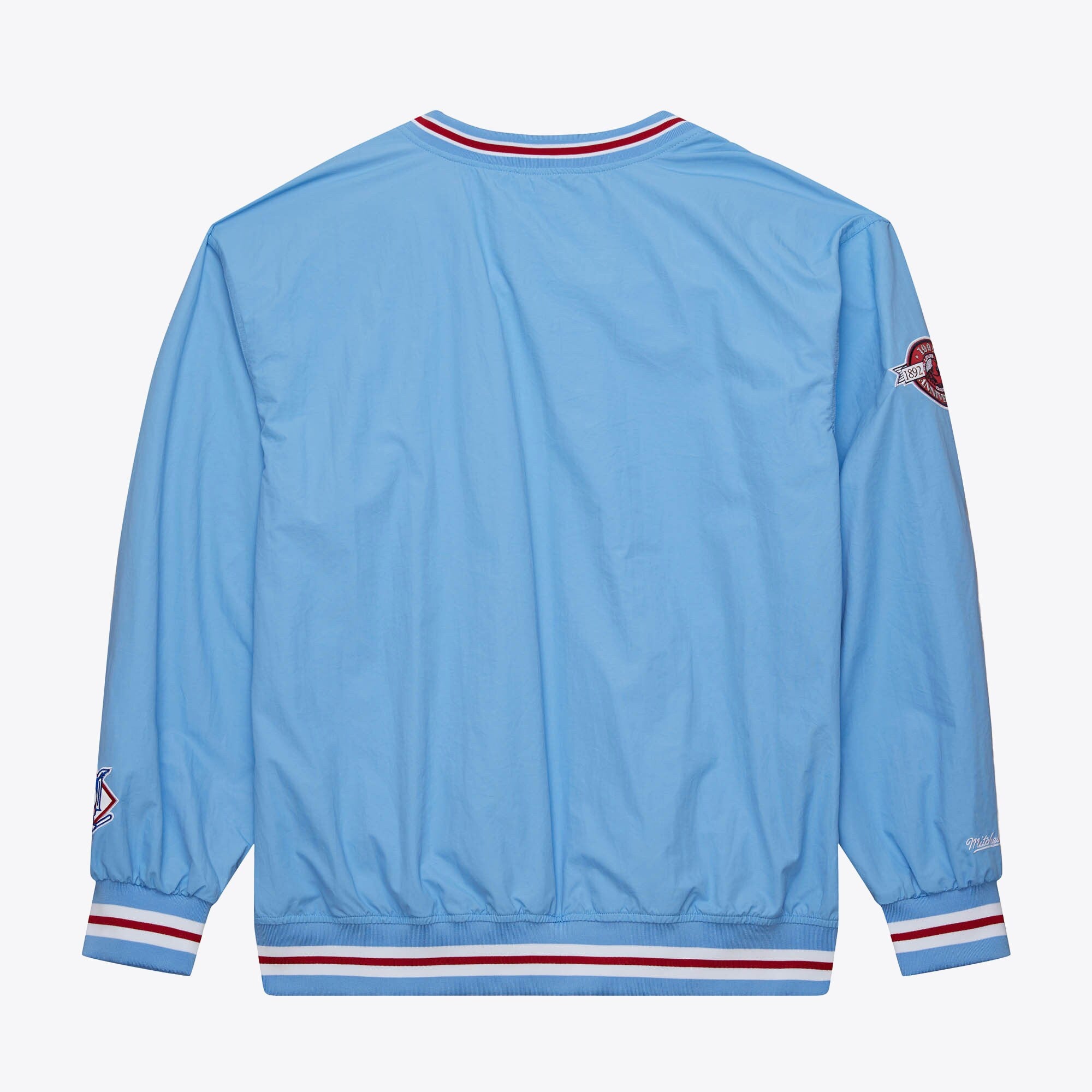 Mens Mitchell & Ness MLB CLASSIC NYLON PULLOVER VINTAGE LOGO CARDINALS