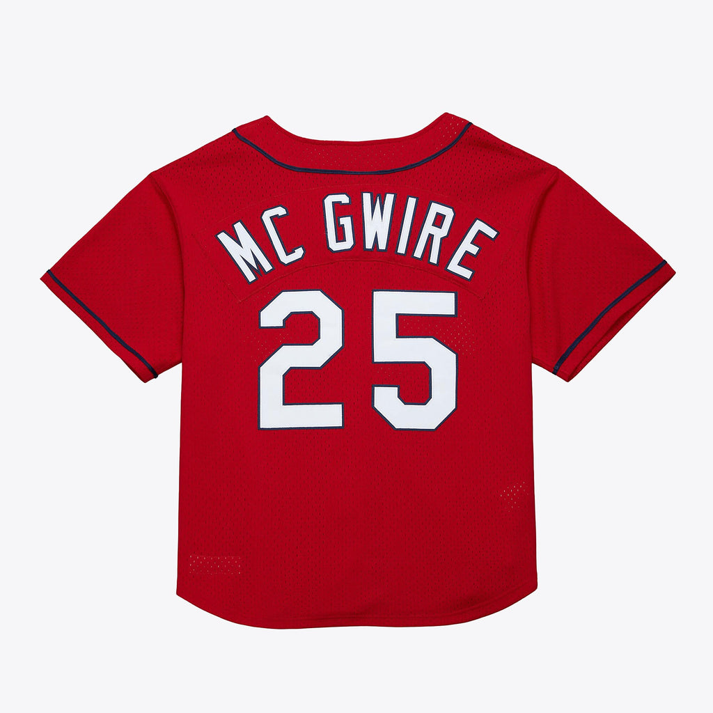 Mens Mitchell & Ness MLB BP JERSEY CARDINALS 1998 MARK MCGWIRE