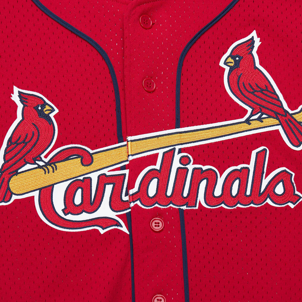 Mens Mitchell & Ness MLB BP JERSEY CARDINALS 1998 MARK MCGWIRE