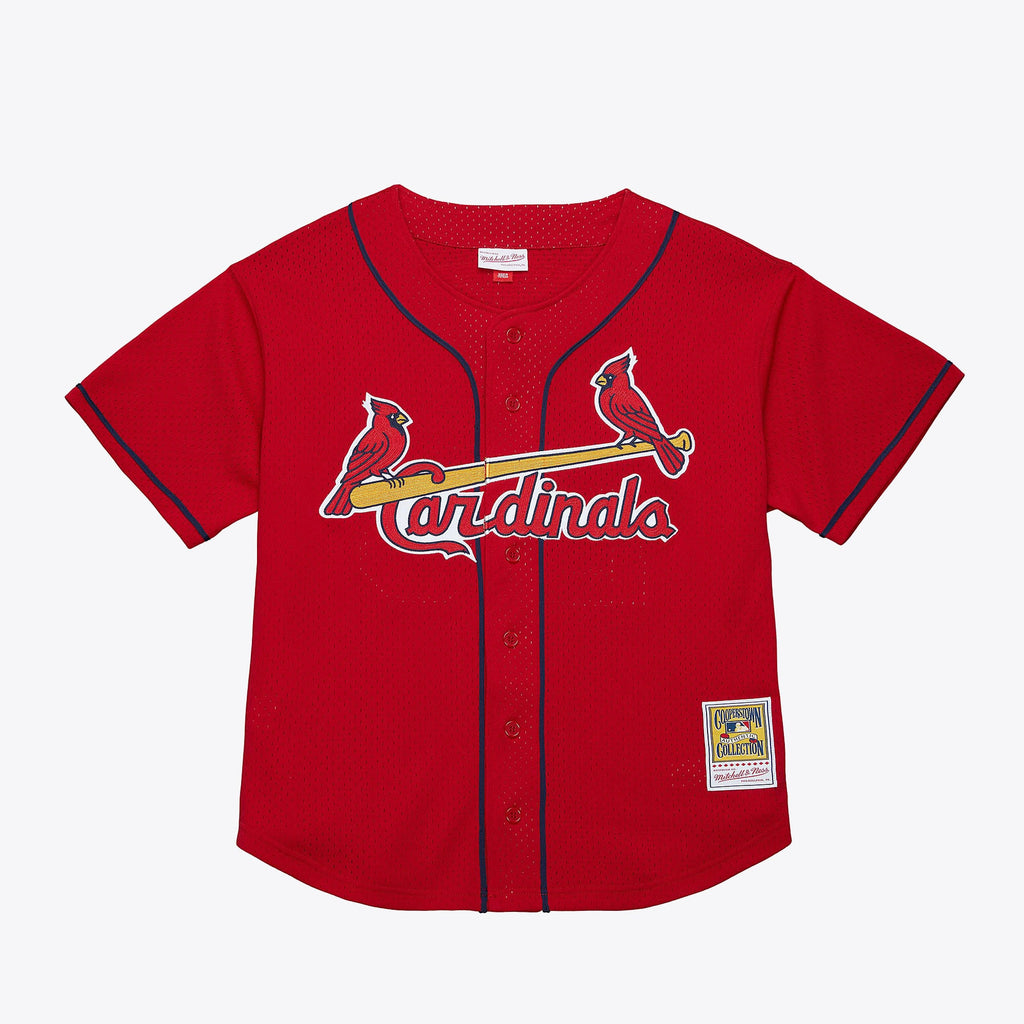 Mens Mitchell & Ness MLB BP JERSEY CARDINALS 1998 MARK MCGWIRE